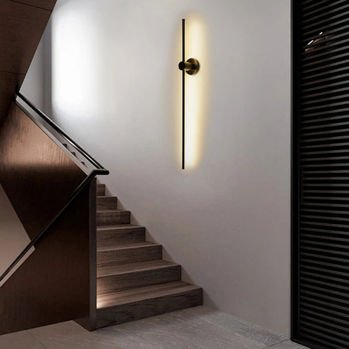 100cm Modern Long LED Wall Lamp Outdoor/Indoor Wall Mounted Linear Wall Lamp for Bedroom Livingroom TV Wall Home Simple Fixtures