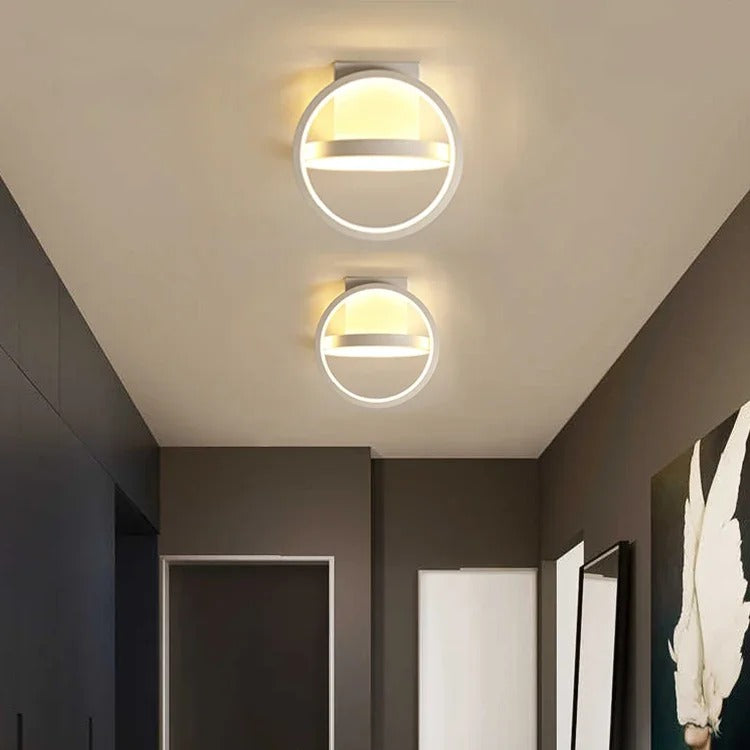 Modern LED Ceiling Light Corridor Lighting Fixture Minimalist Line Lamps Aisle Entryway Staircase Corner Indoor Balcony Lights