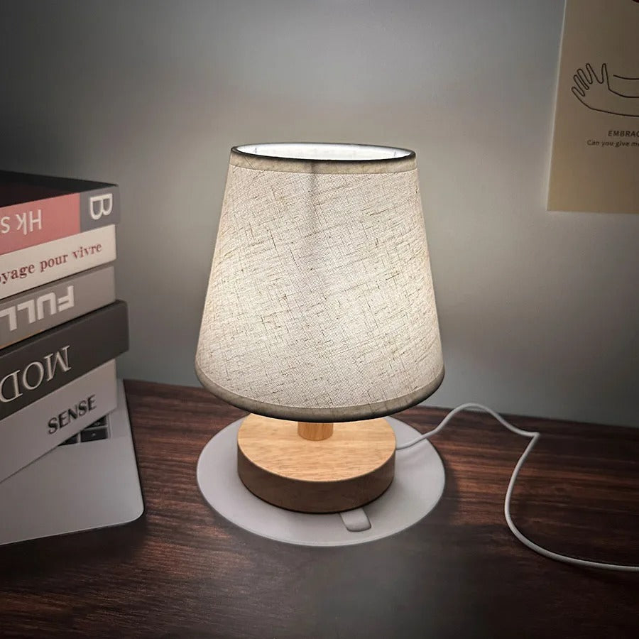 Modern Simple USB Desk Lamp Nordic Decoration Bedroom Bedside Study Residential Led Tricolor Night Light