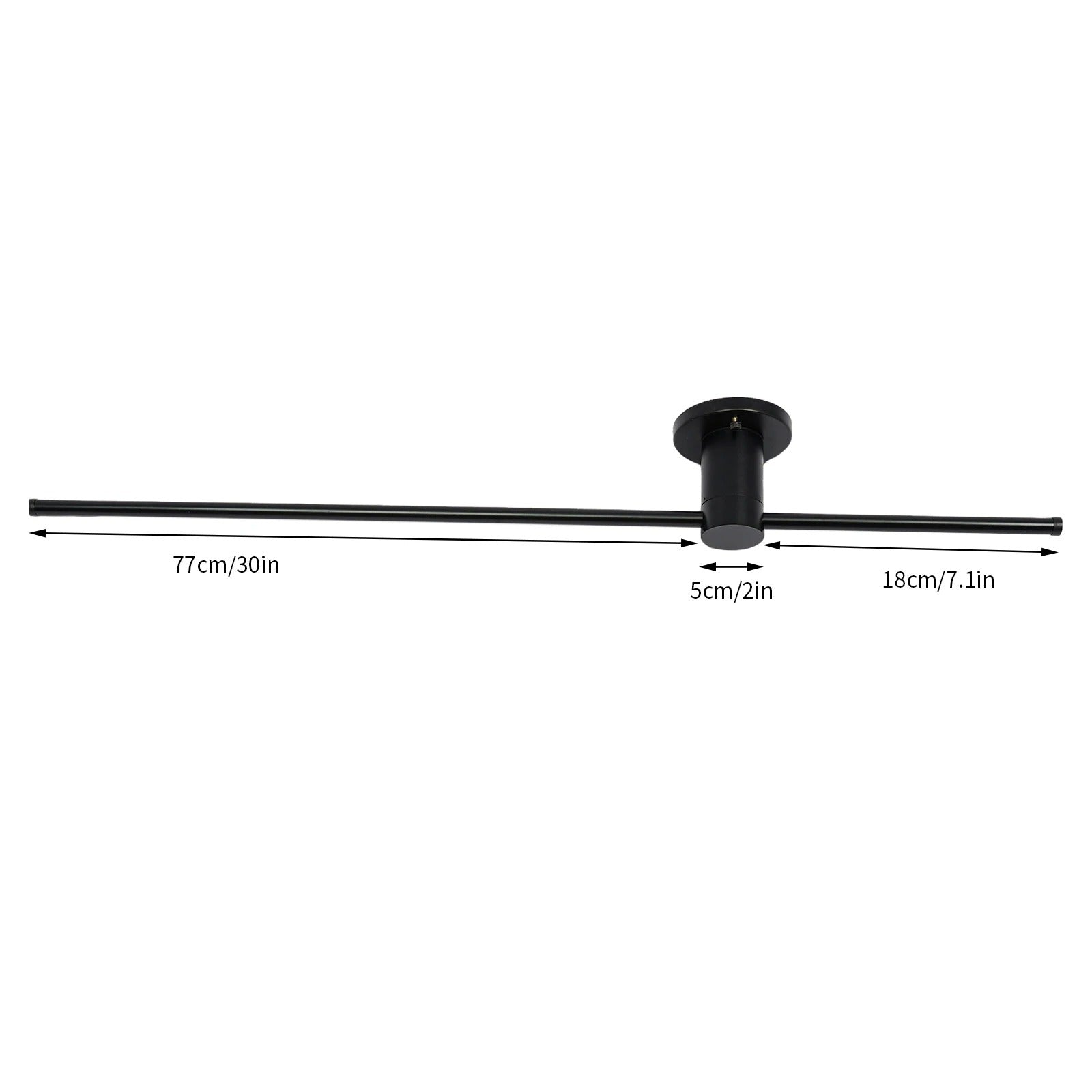 100cm Modern Long LED Wall Lamp Outdoor/Indoor Wall Mounted Linear Wall Lamp for Bedroom Livingroom TV Wall Home Simple Fixtures